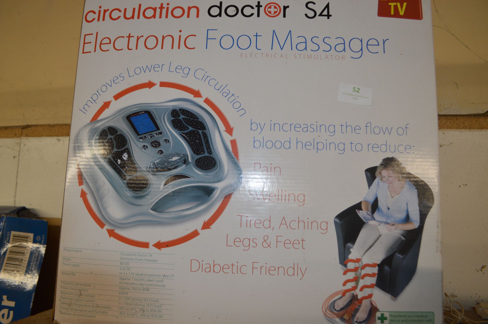 Circulation Doctor S4 Electronic Foot Massager