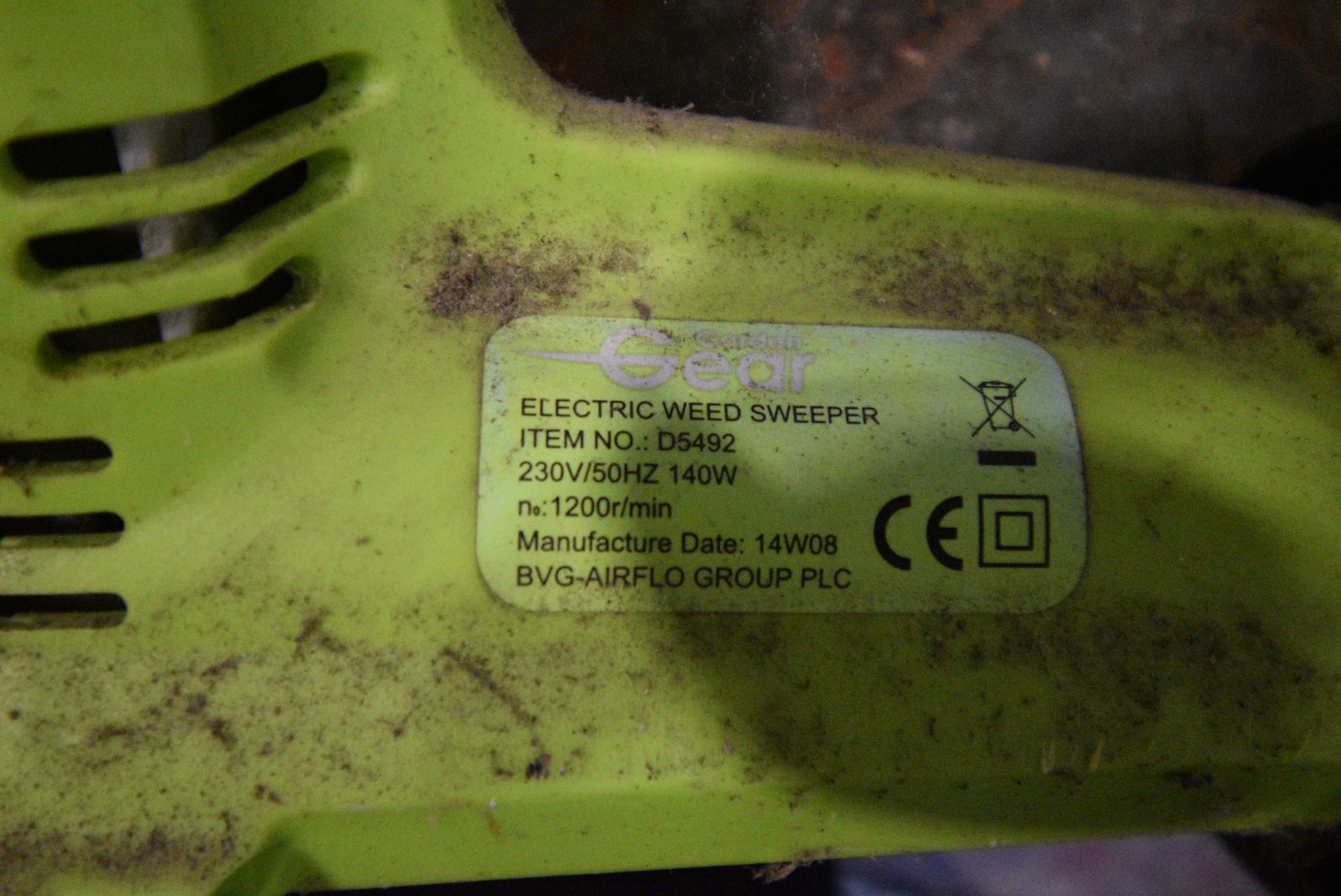 Electric Weed Sweeper 240v - Image 3 of 3