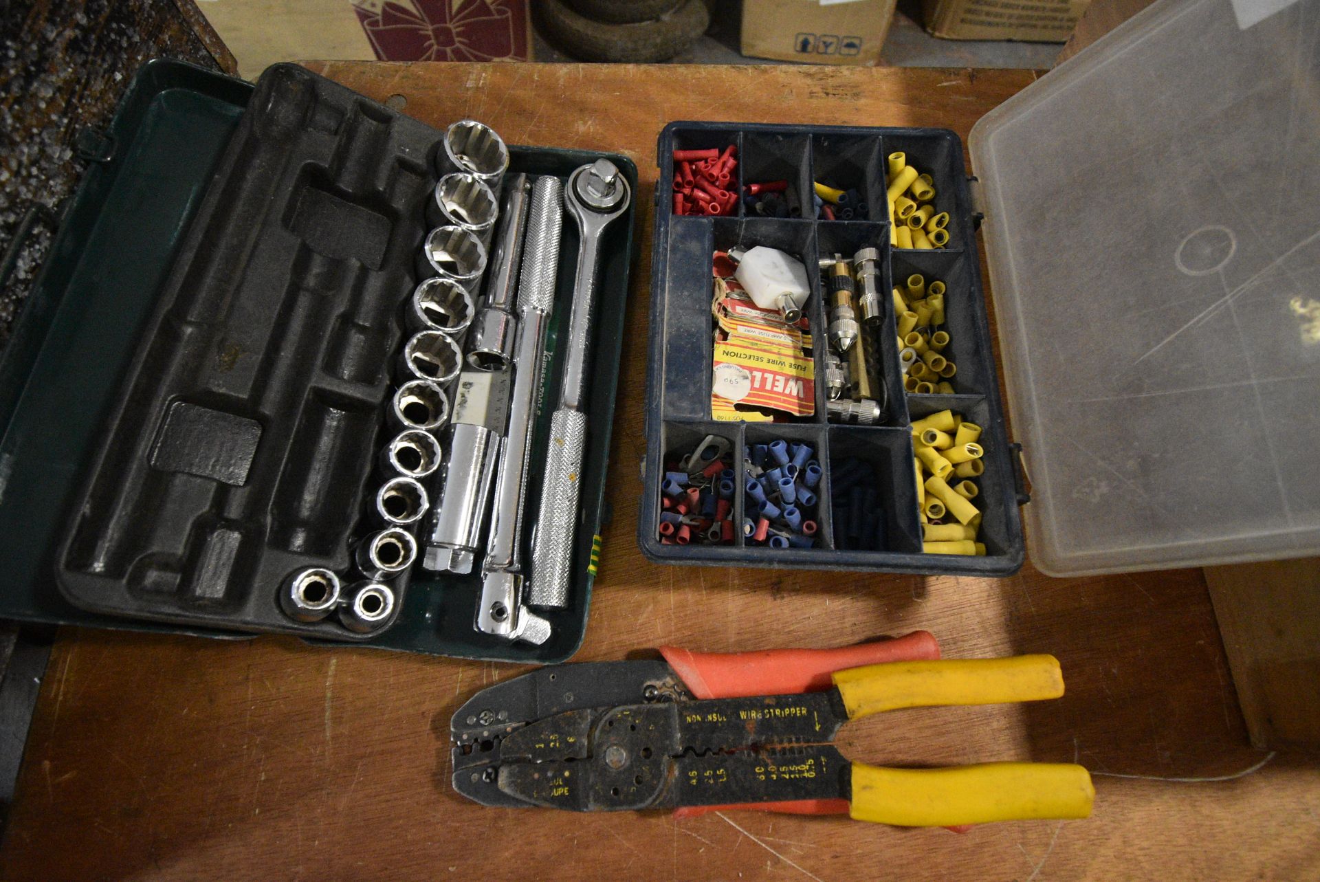 Socket Set and an Electricians Set with Wire Strip - Image 2 of 2