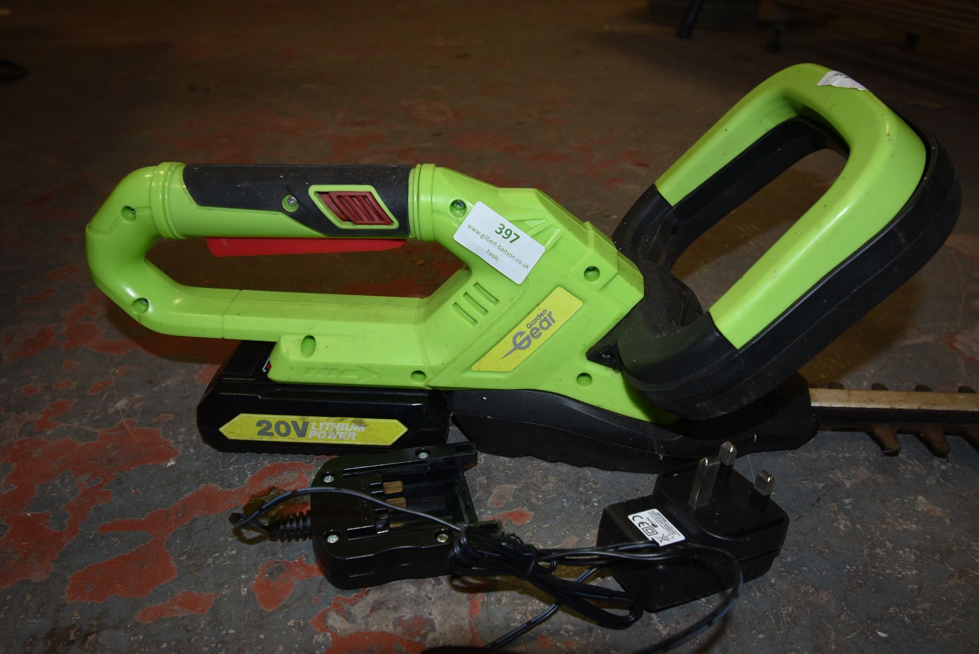 Cordless Hedge Trimmer with Charger - Image 2 of 2