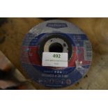 Two Packs of 10 Grinding Discs 115x6x22mm