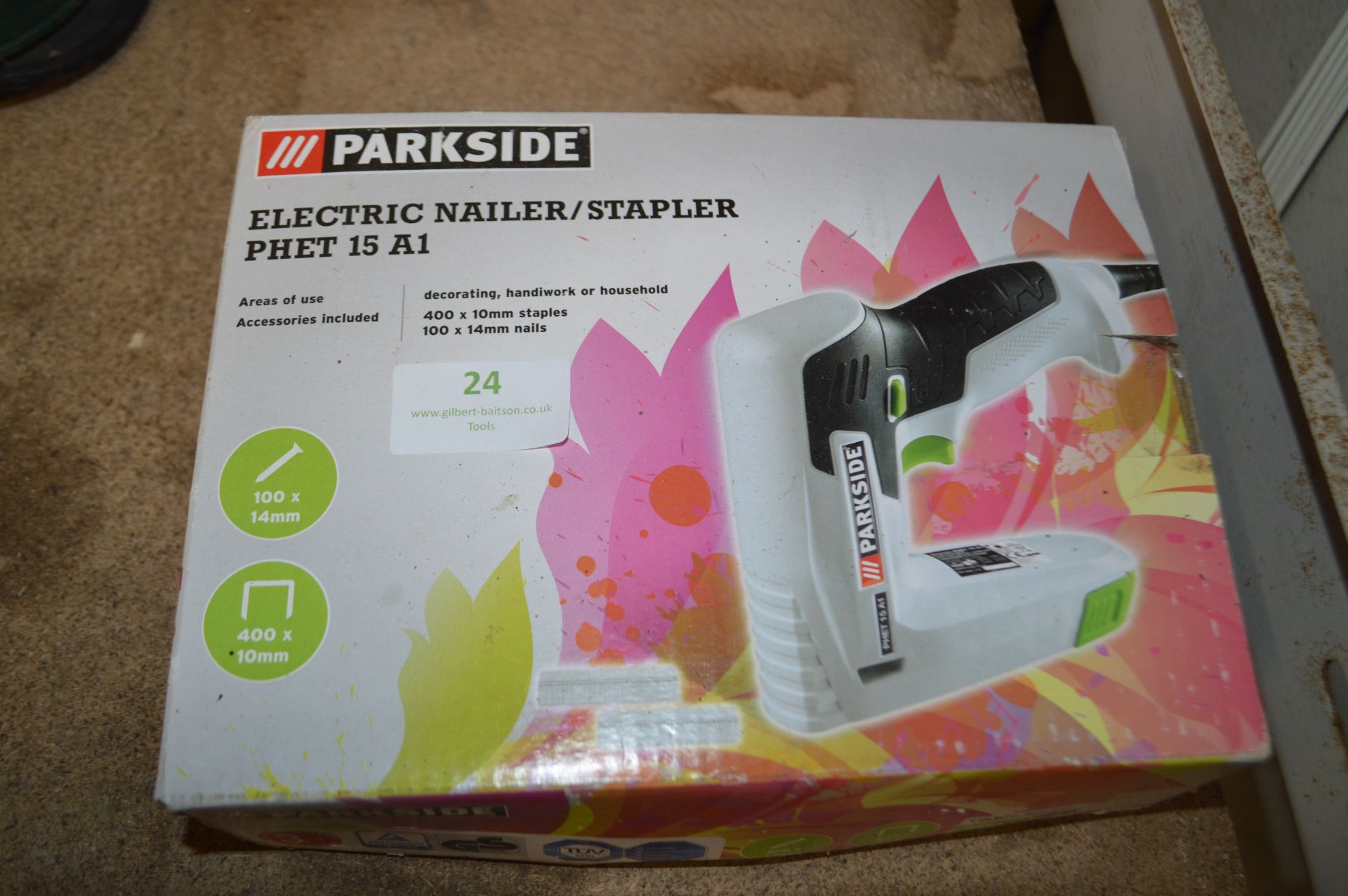 Parkside Electric Nailer/Stapler Phet 15A1