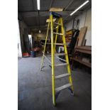 Werner Seven Tread Fiberglass Step Ladder