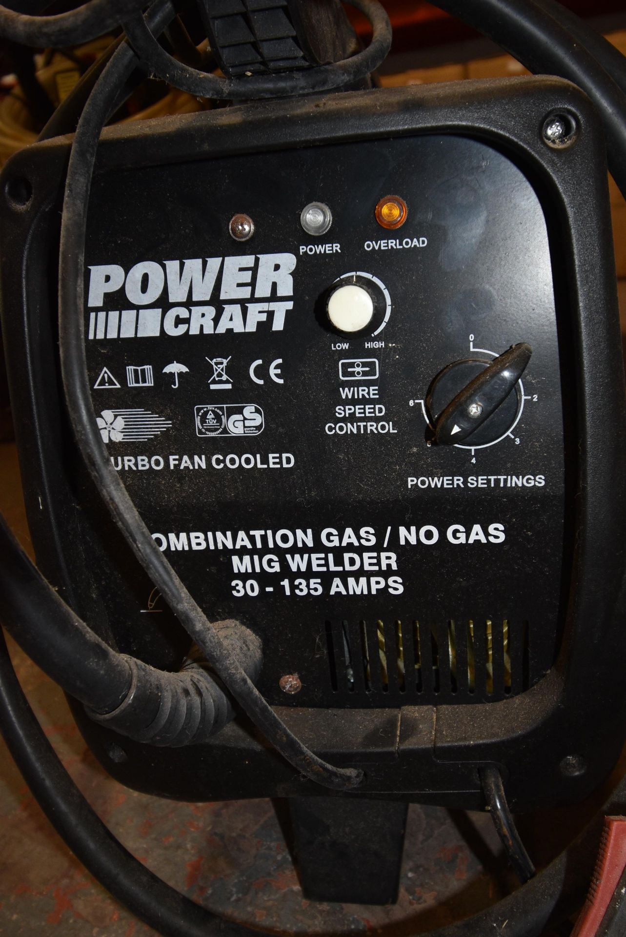 Power Craft Combination Gas/No Gas Mig Welder - Image 2 of 3