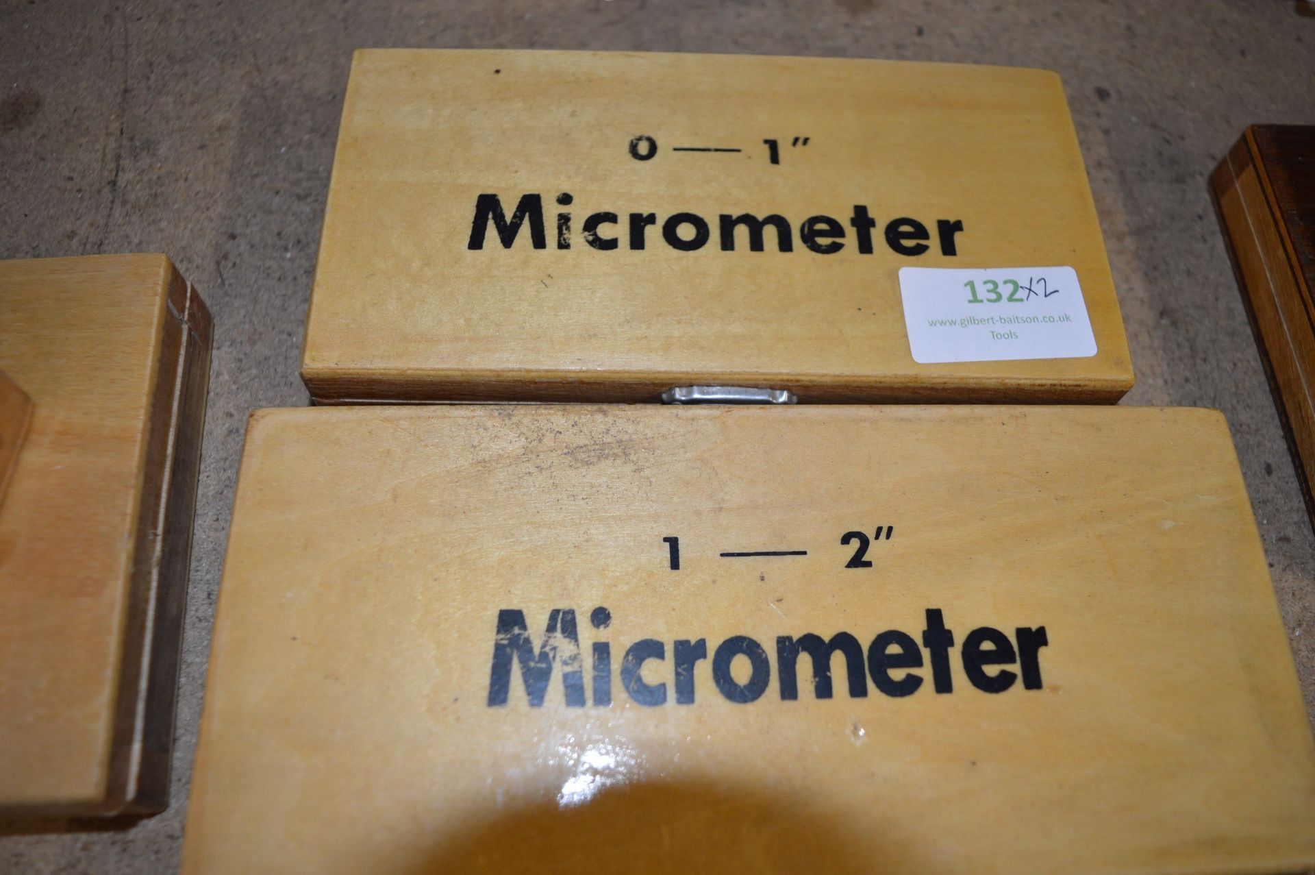 0-1" and 1-2" Micrometers - Image 2 of 2