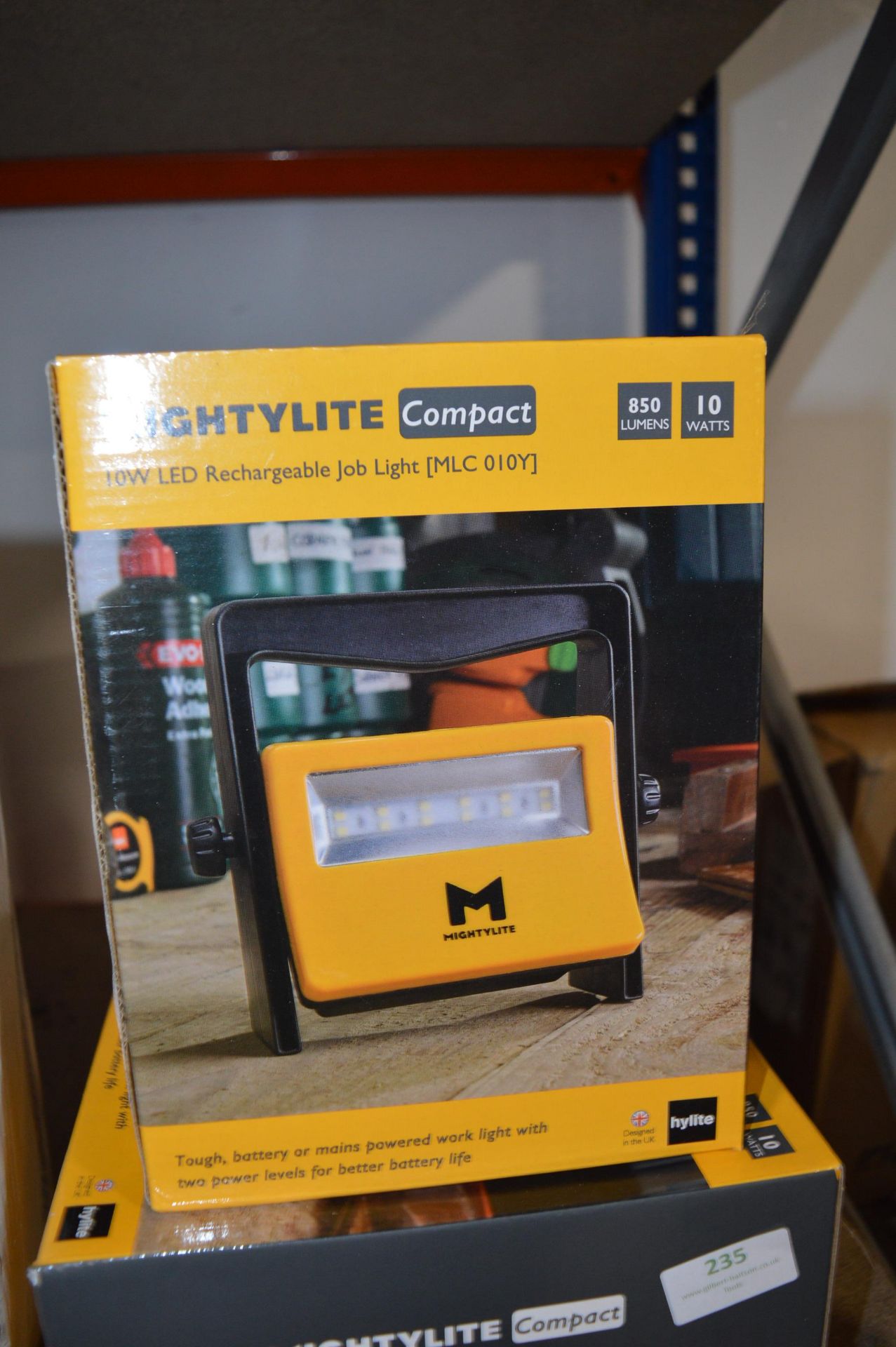 Mighty Light Compact LED Rechargeable Work Light