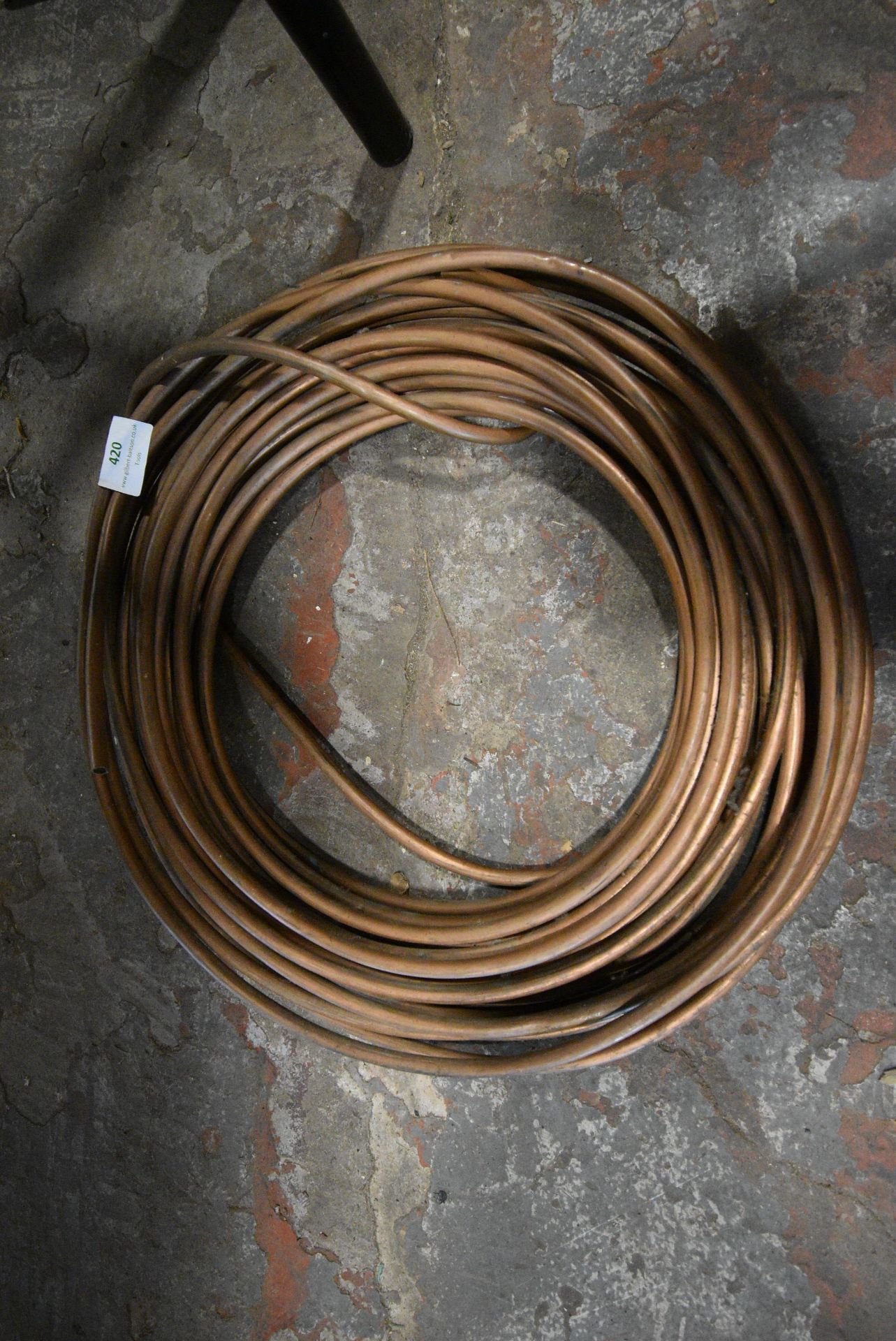Length of Copper Tubing