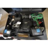 Hitachi Cordless Drill with Spare Battery & Charge