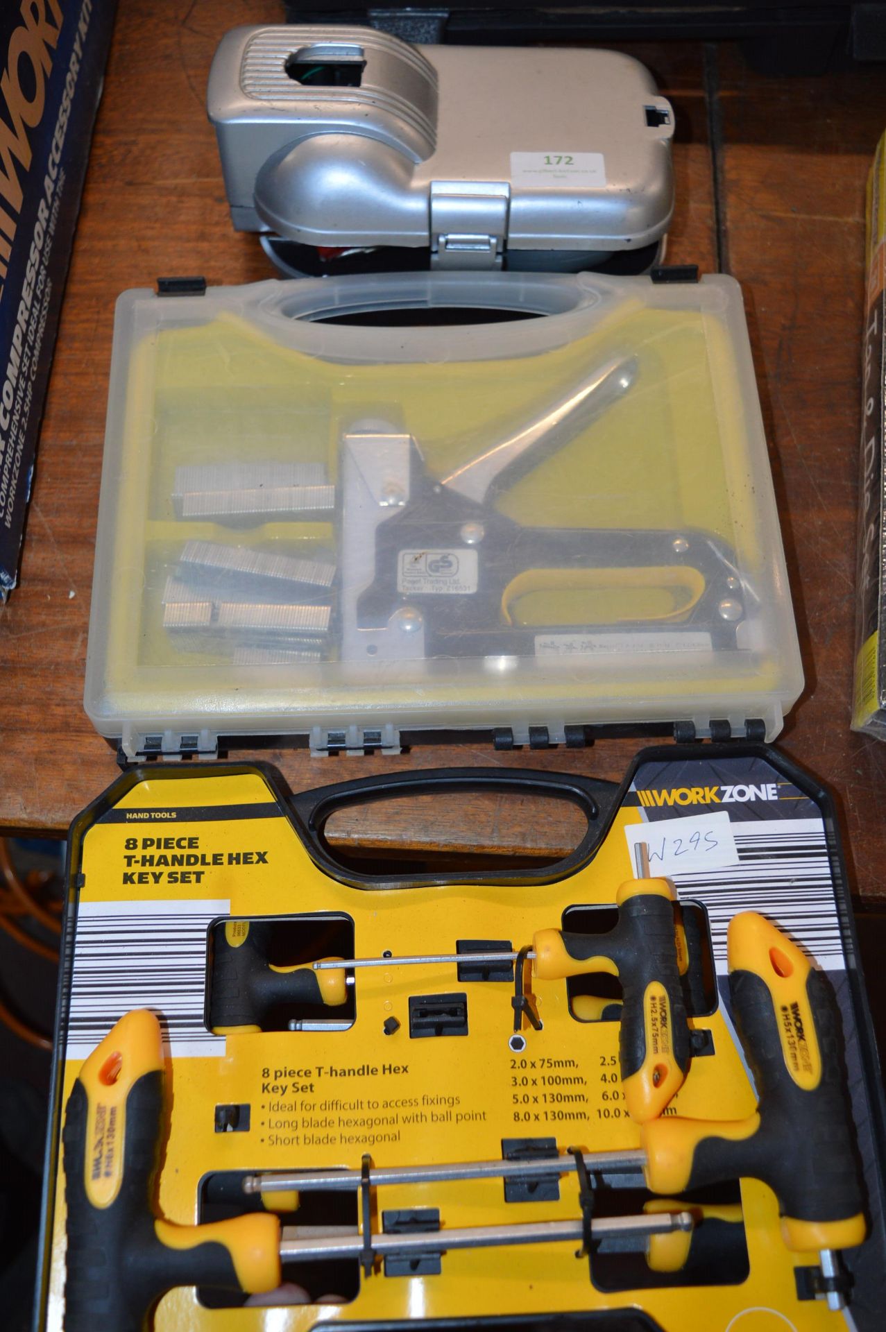 T-Handle Hex Key Set, and a Stapler Set