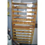 Pine Wine Rack