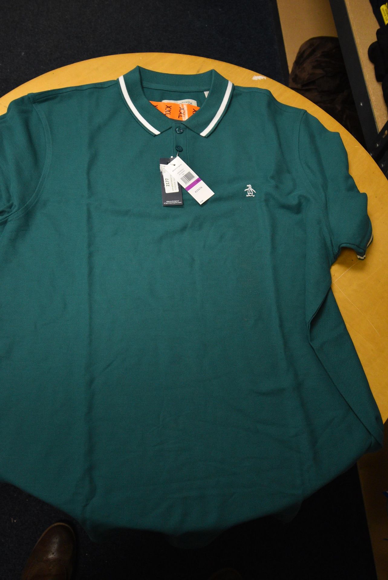 *Penguin Men’s Green Polo Shirt Size: XXL