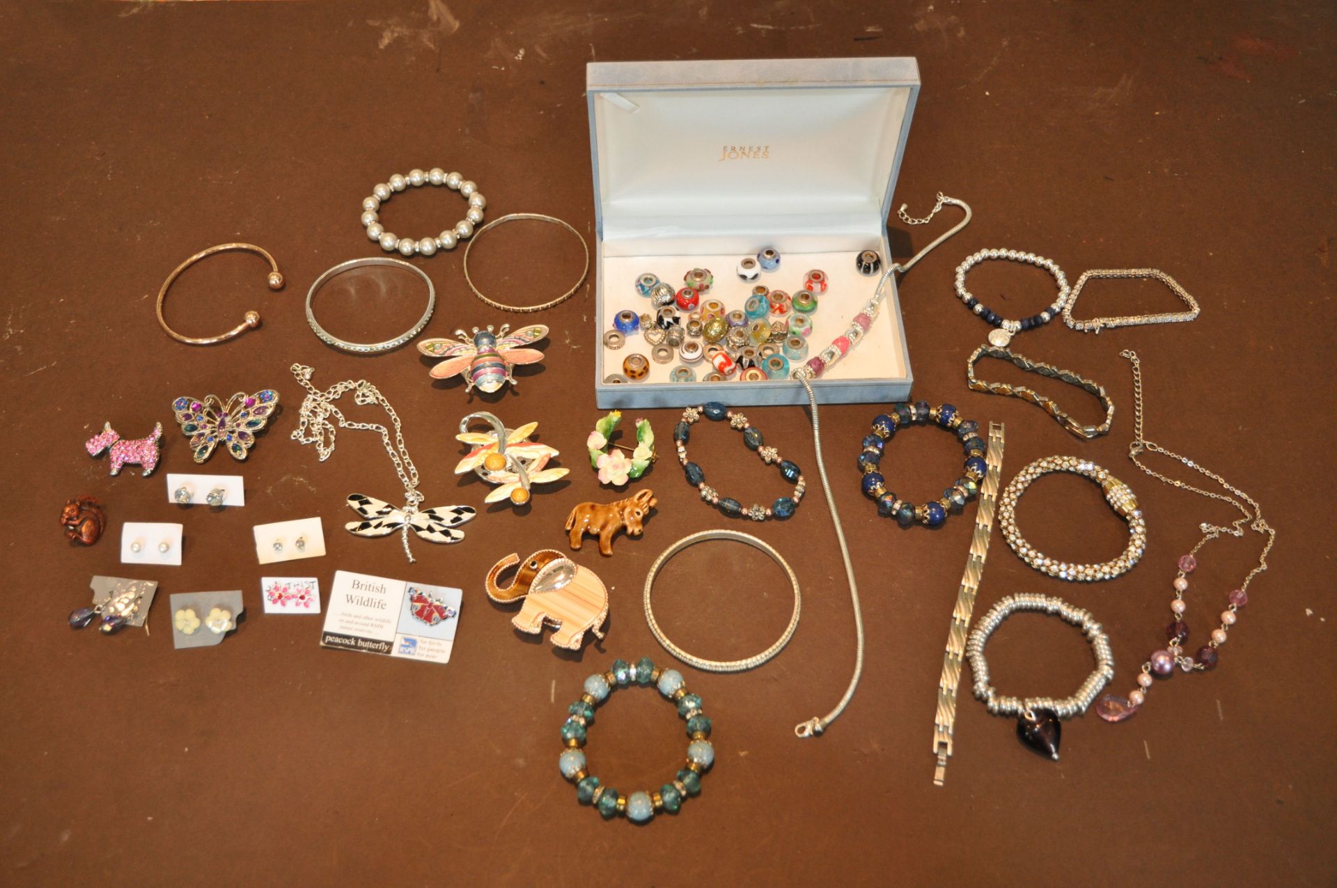 Costume Jewellery Including Bracelets and Charms