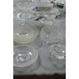 Glass Cake Stands and Trifle Bowls etc.