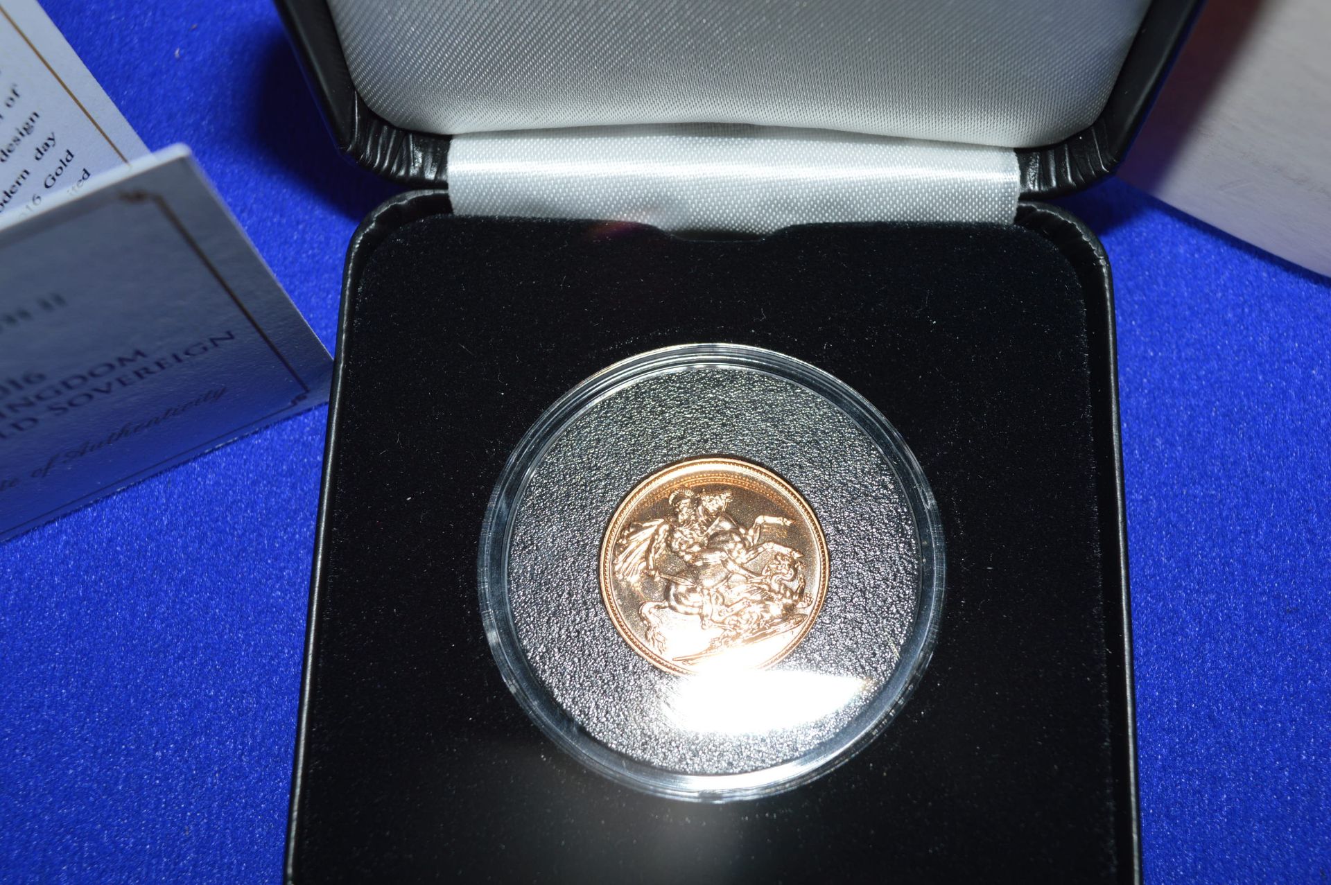 Jubilee Mint 2016 UK 22ct Gold Sovereign 7.98g - Bild 2 aus 2
