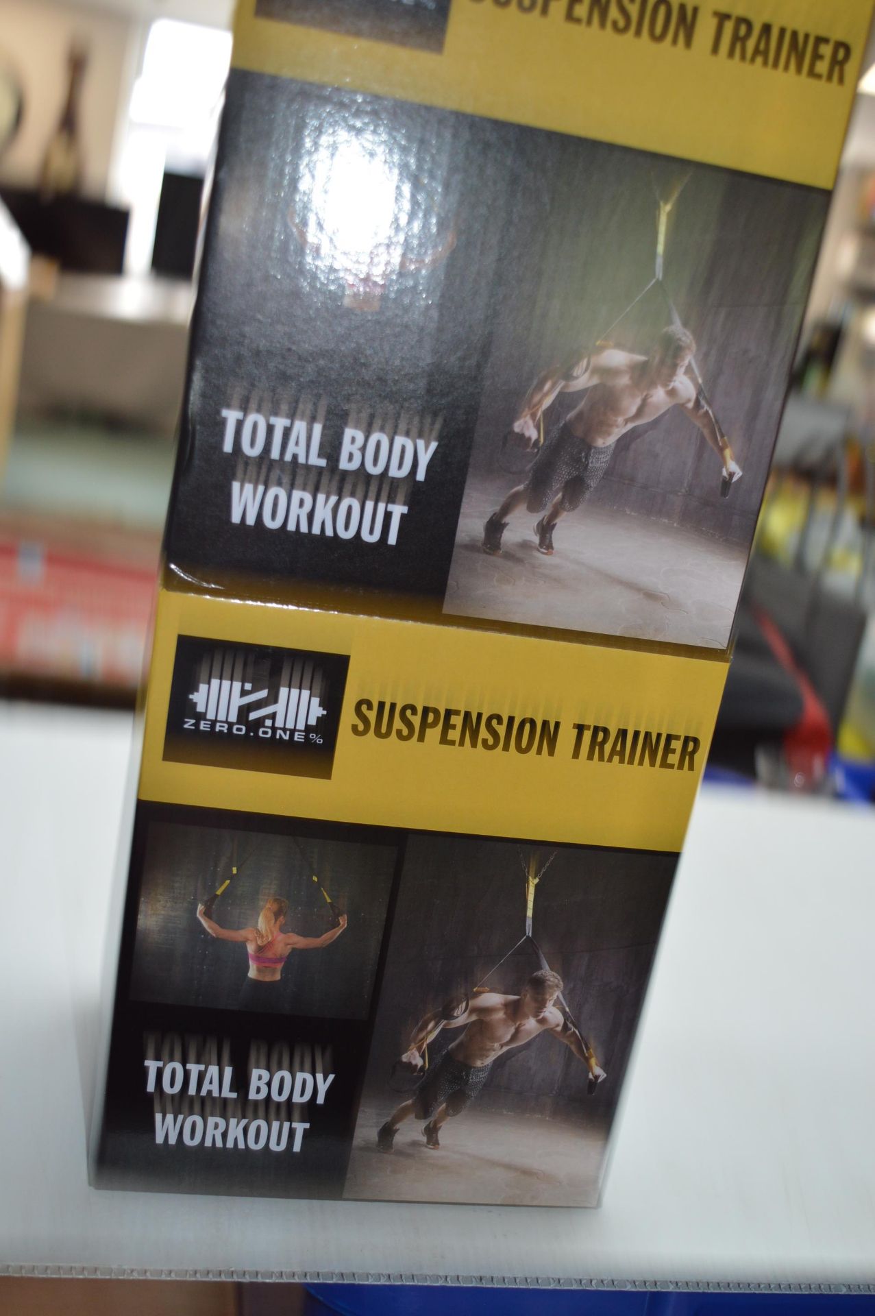 Two Zero-One Suspension Trainers