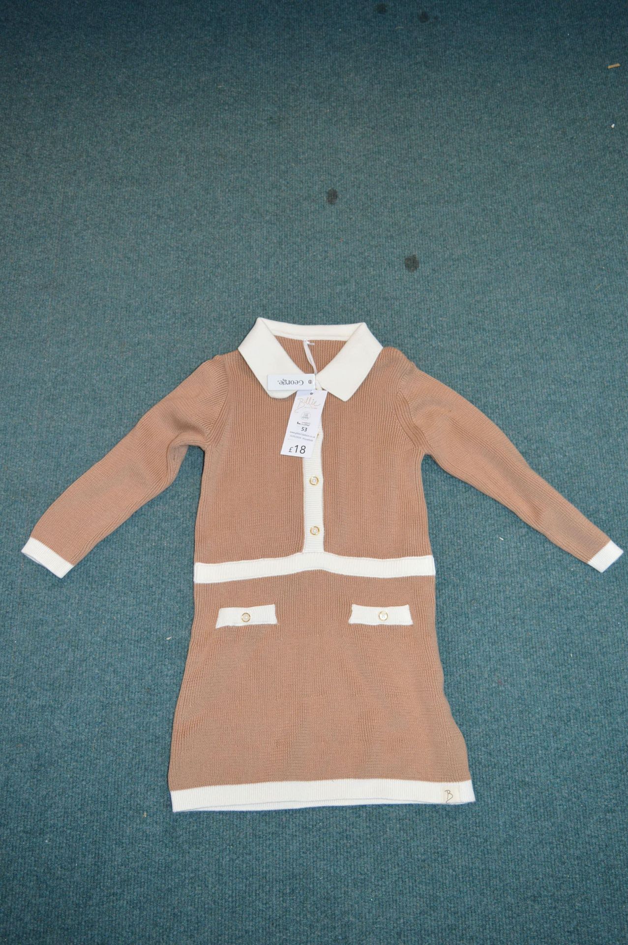 George Girl's Jumper Dress Size: 3-4 years
