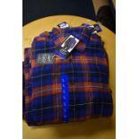 *Grayers Heritage Flannels Checked Shirt in Terracotta/Blue Size: L