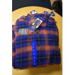 *Grayers Heritage Flannels Checked Shirt in Terracotta/Blue Size: L