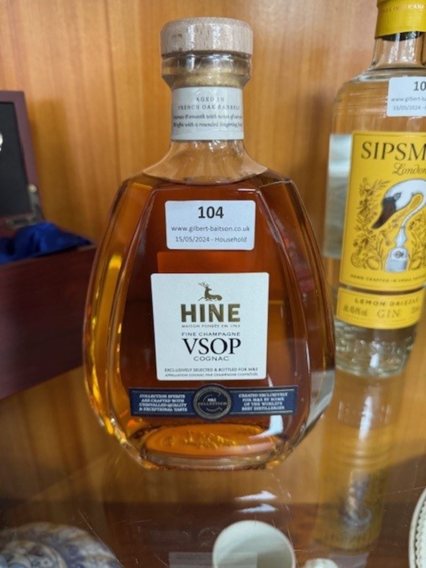 Hine VSOP Cognac 70cl