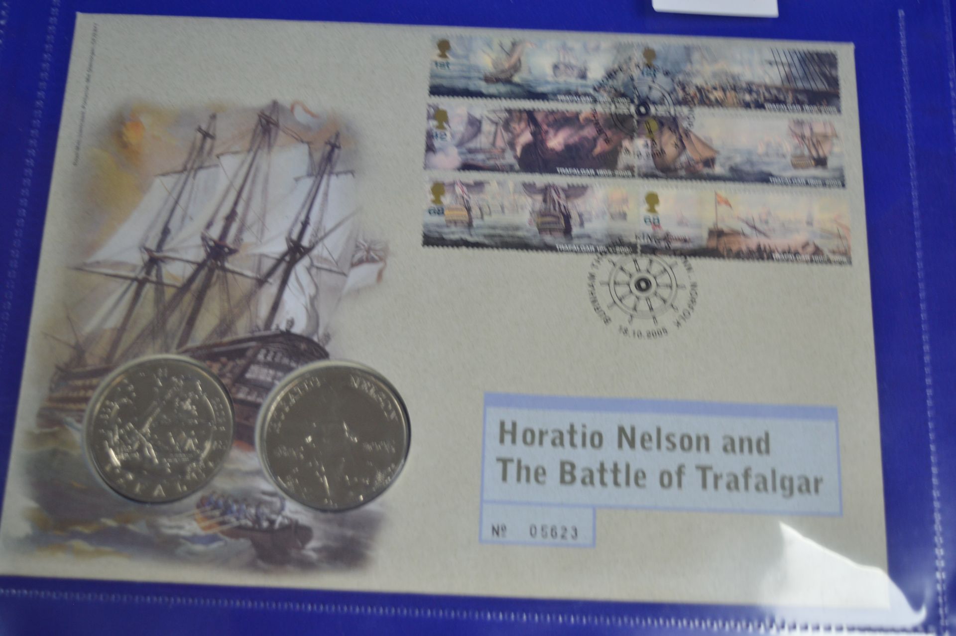 Three Commemorative First Day Cover Coin Sets: Nel - Bild 3 aus 4