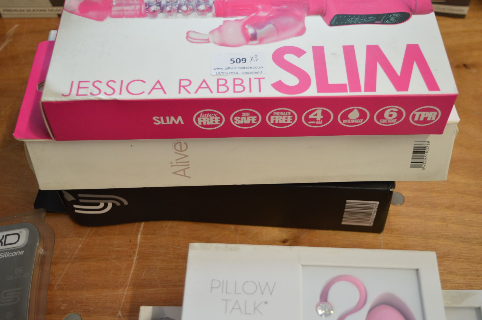 Three Rabbit Adult Personal Massagers (0ver 18's only)