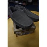 *Kirkland Grey Sheepskin Style Slippers Size: 8