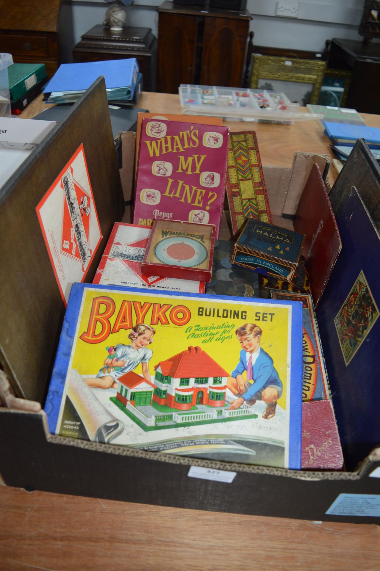 Vintage Toys and Games Including Bayko Building Se