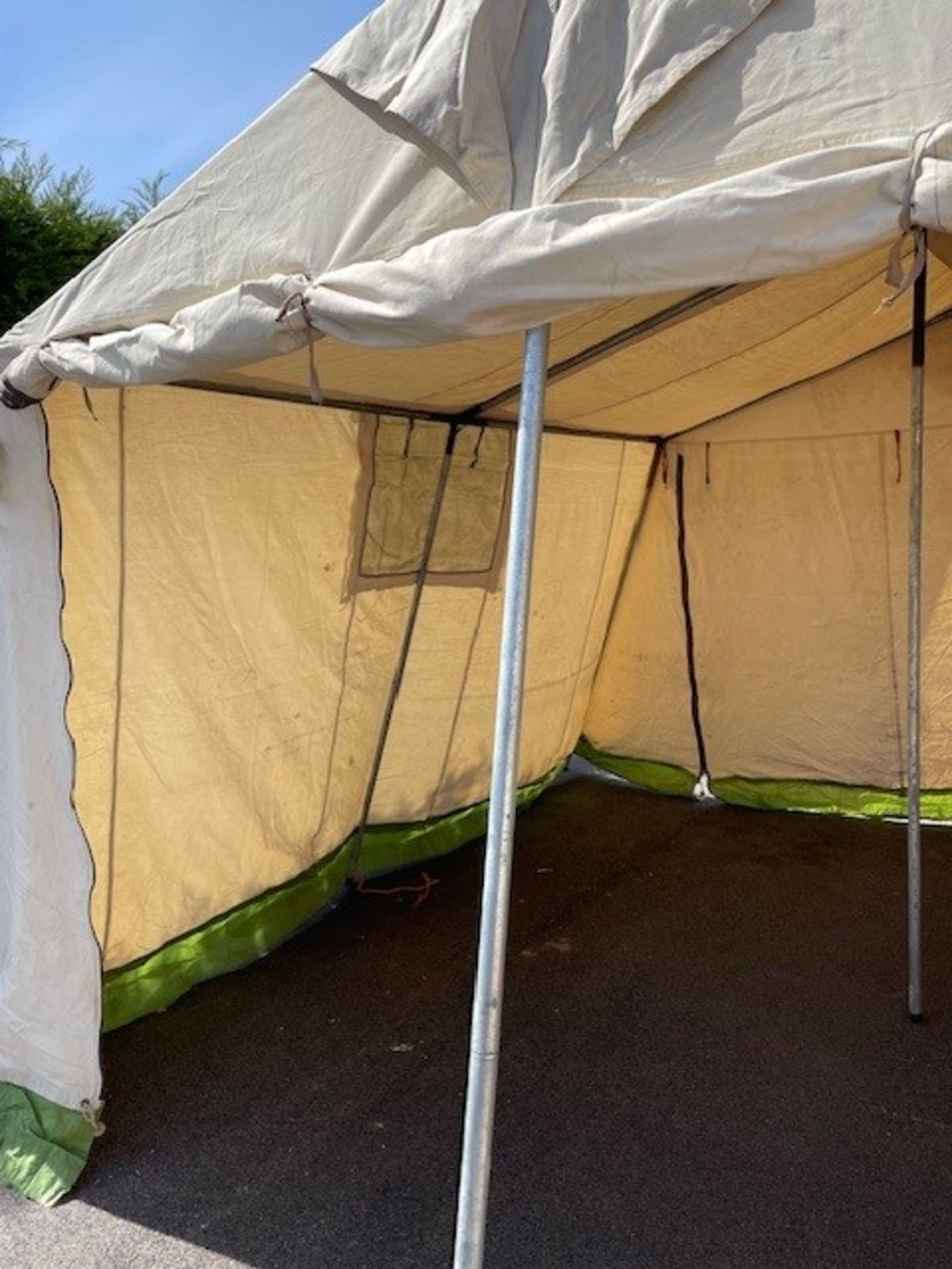 Cotswold 12 Vintage Canvas Marquee Tent - Image 8 of 11
