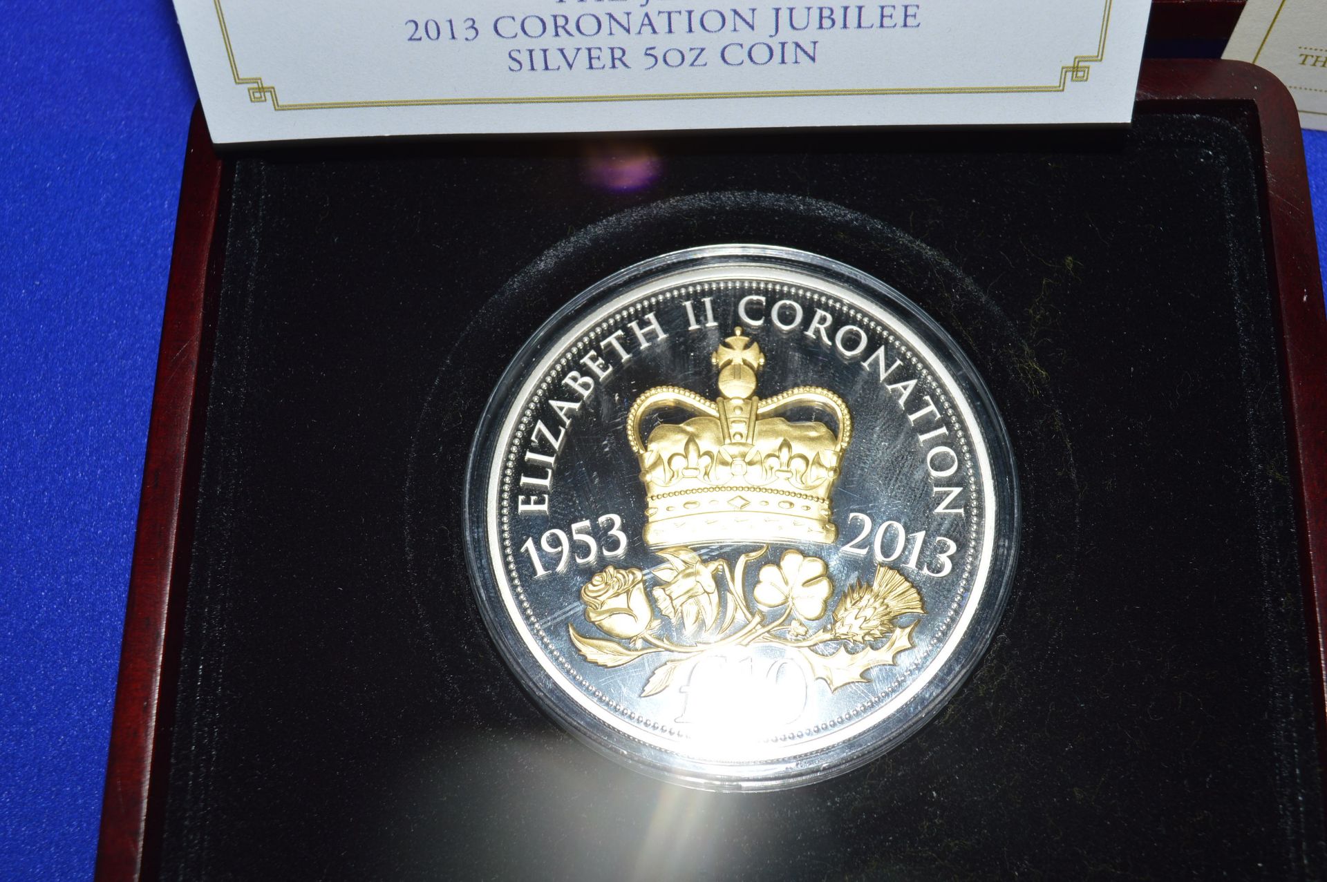 2013 Coronation 5oz Silver £10 Coin - Image 2 of 2