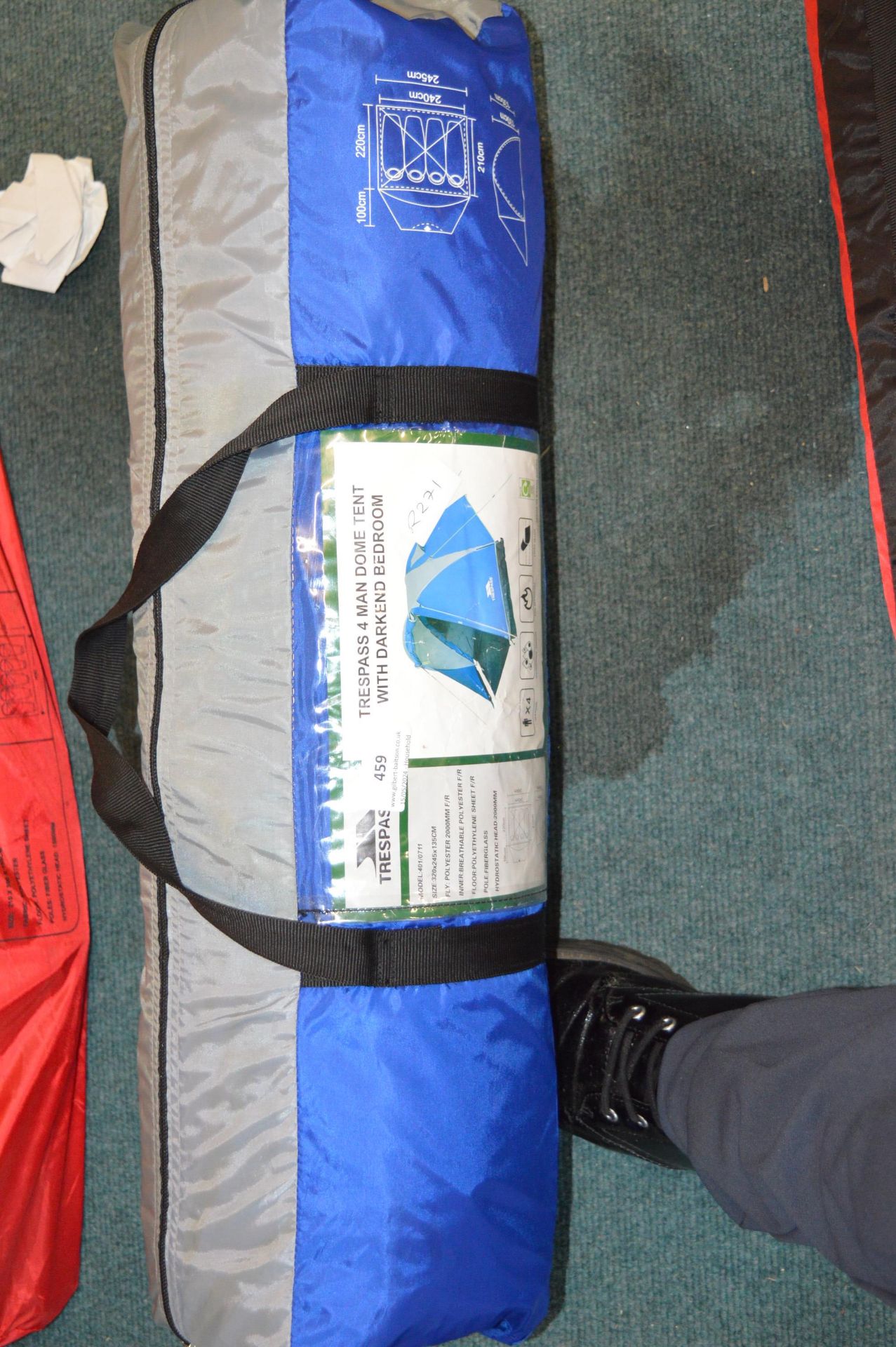 Trespass Four-Man Dome Tent