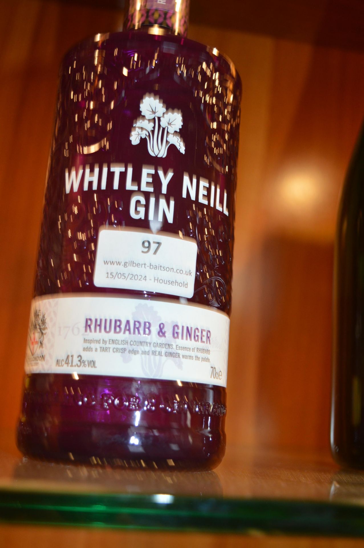 Whitley Neil Rhubarb & Ginger Gin 70L
