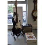Fender Squier Stratocaster Electric Guitar with Frontman 15G Amplifier and Guitar Starter Pack