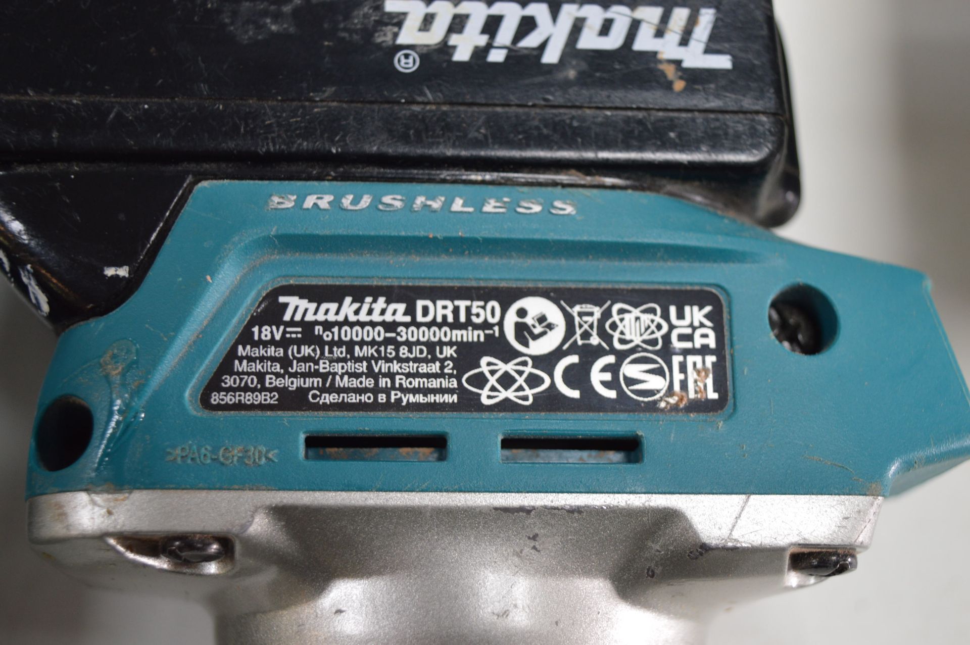 Makita DRT50 Router Edger with Battery - Image 2 of 2