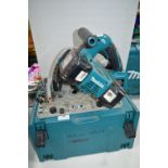 Makita DSP600Crosscut Saw with Two Batteries