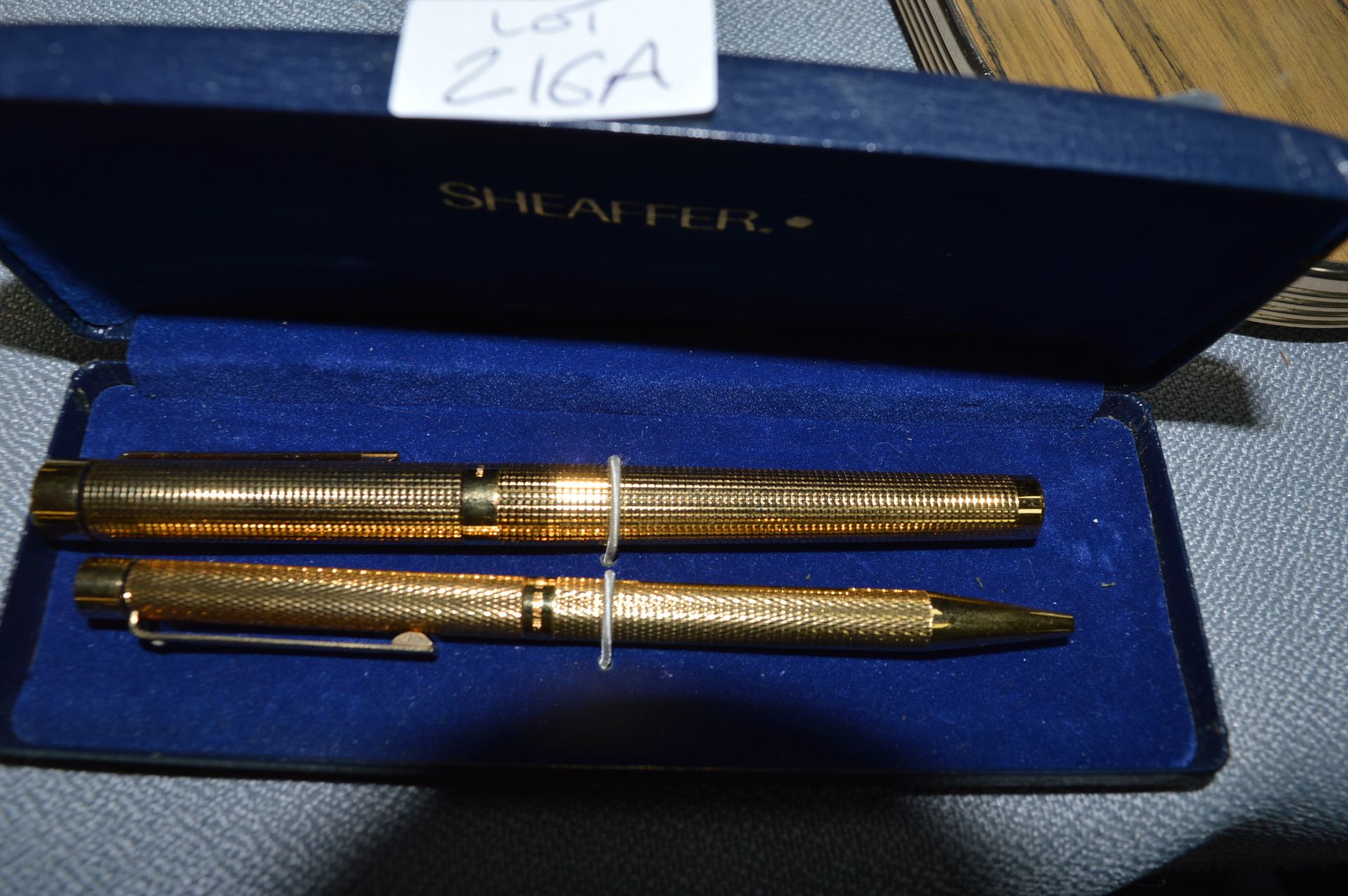 Sheaffer Ink Cartridge Pen and Propelling Pencil Set with Gold Nib