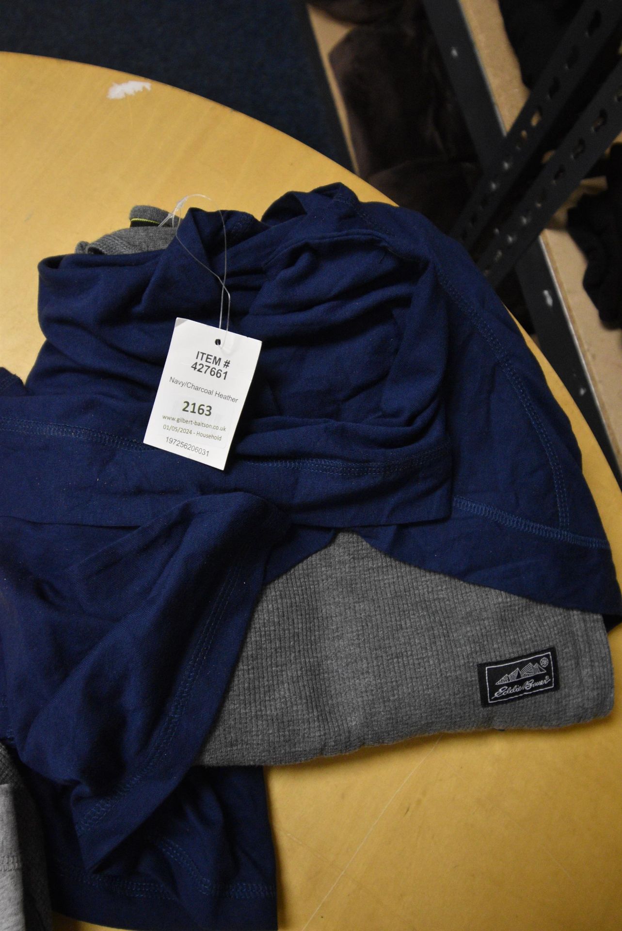 *Eddie Bauer Men’s 2pc Lounge Set in Grey & Blue