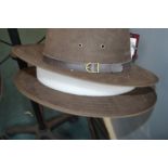 Two Hawkins Hats Size: 58