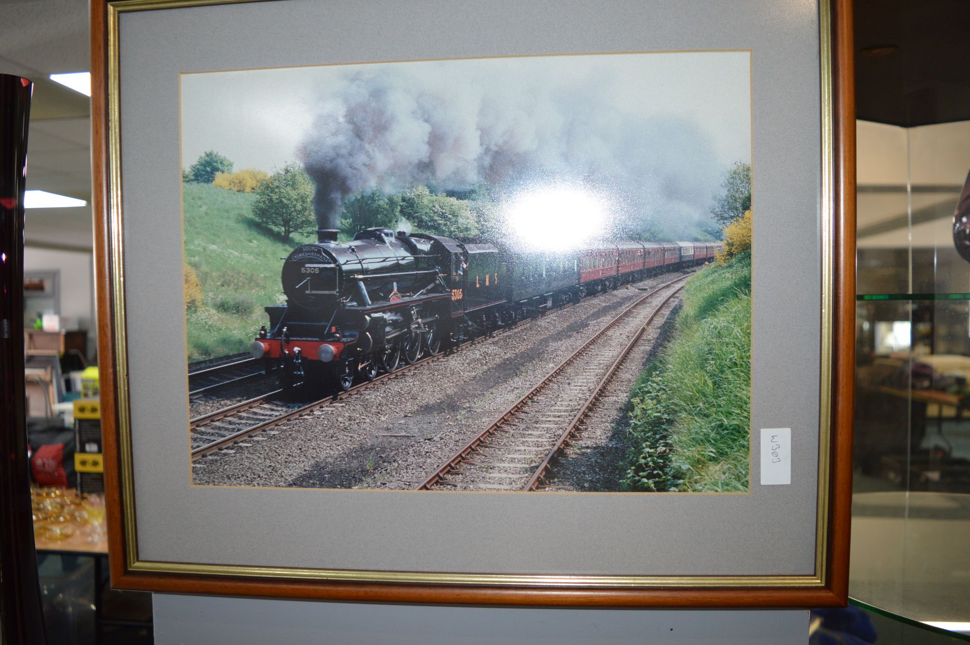 Three Framed Railway Prints - Image 2 of 3