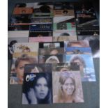 12" LP Records (female singers) Including Eight Barbara Streisand and Thirteen Oliva Newton-John