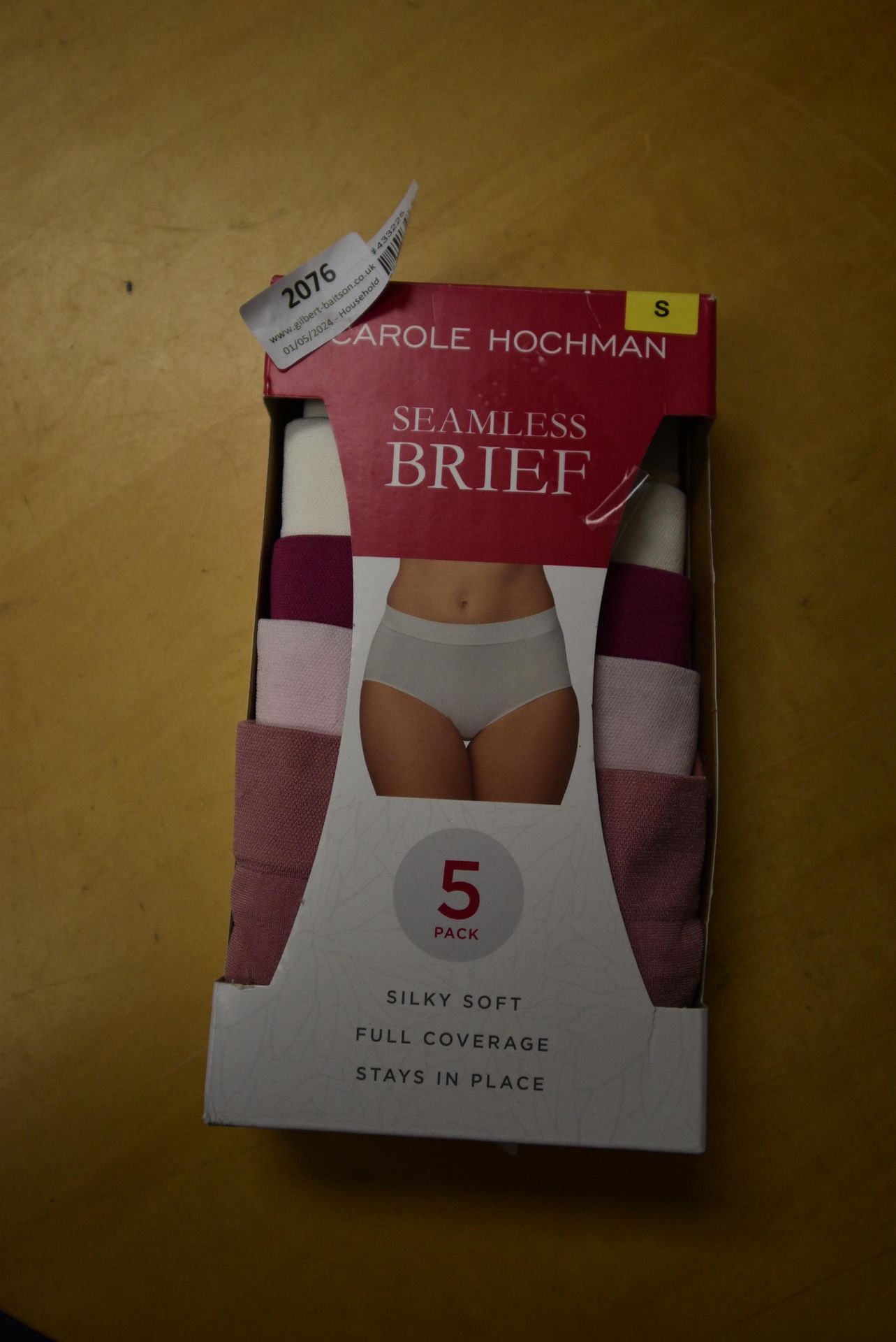 *Pack of Carole Hochman Seamless Briefs Size: S