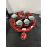 Yuzhen Chi Chinese Porcelain Tea Set with Warming