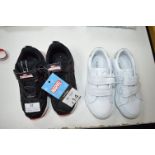 Two Pairs of George Kid's Trainers Size: 8