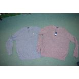 Two Lincoln Gent's Jumpers Size: XL