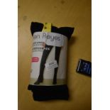 *Ellen Reynes Fleece Lined Seamless Leggings 2pk Size: S