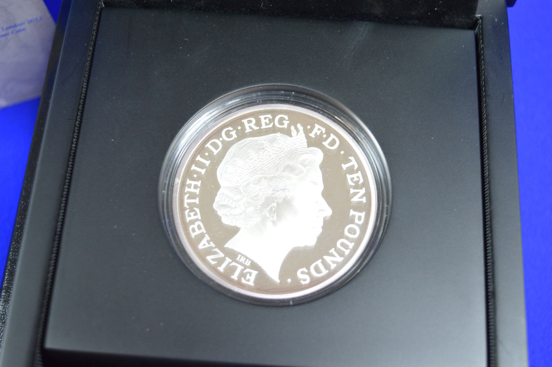 Royal Mint 2012 London Olympic Games 5oz Fine Silv - Image 2 of 2