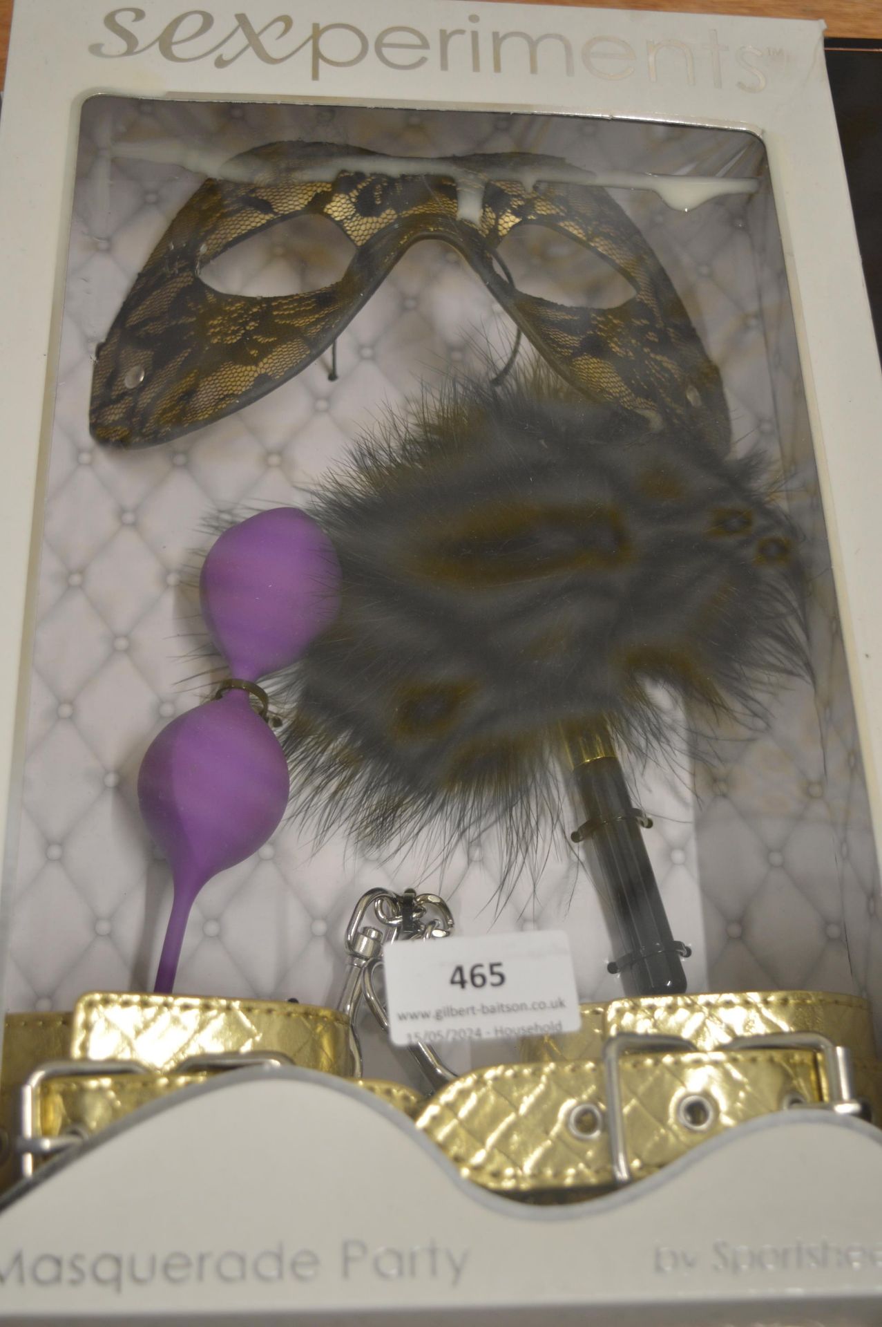 Sexperiments Masquerade Party Gift Set (0ver 18's only)