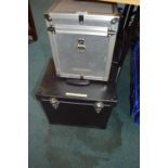 Aluminium Flight Case and Two Storage Cases