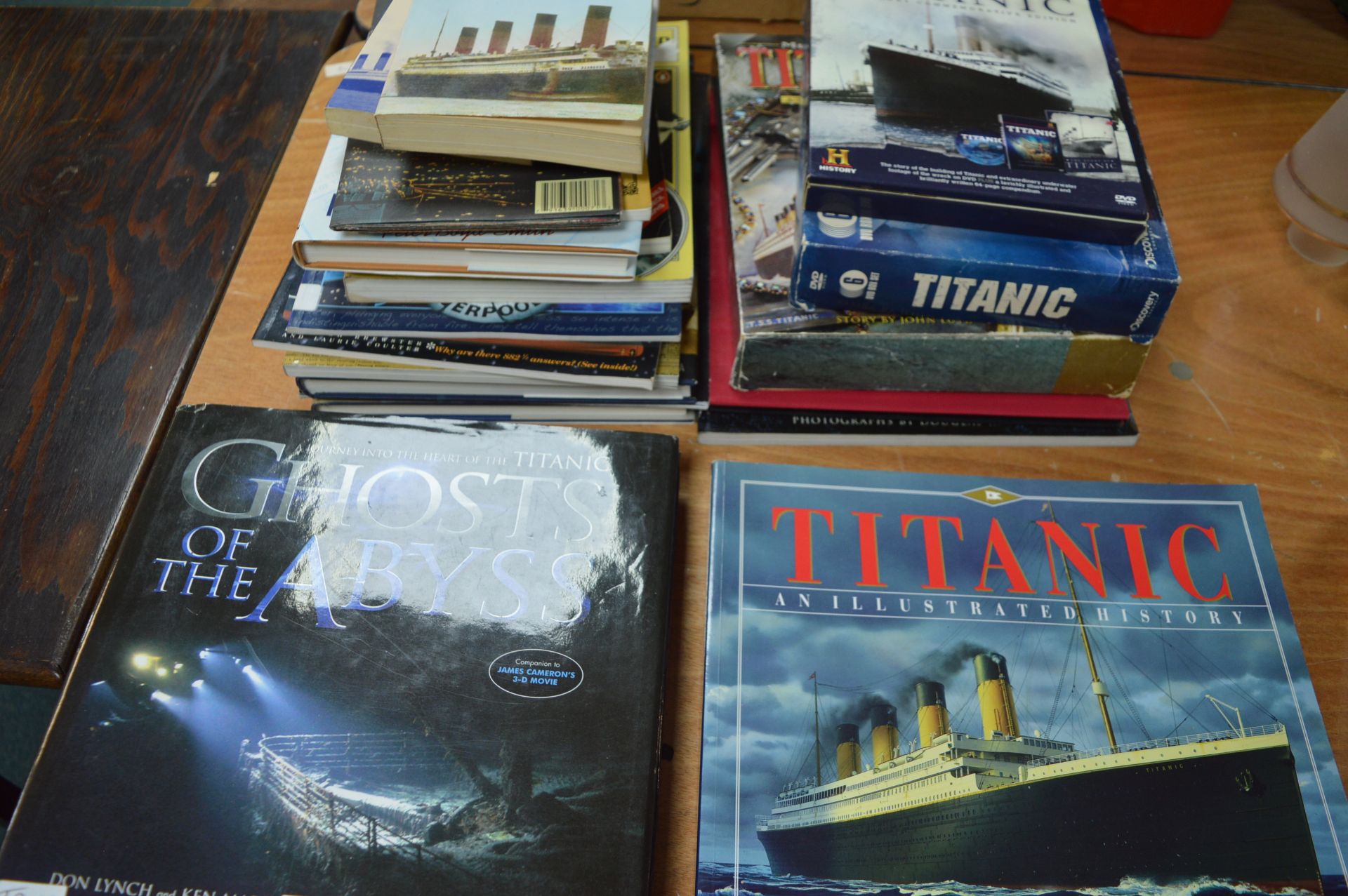 Titanic Books and DVD Boxsets