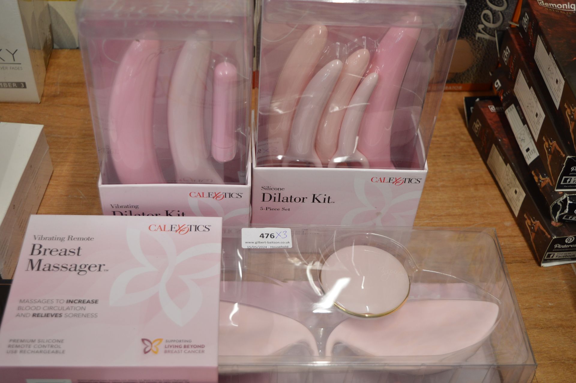 Three Calexotics Massagers and Dilators (0ver 18's only)