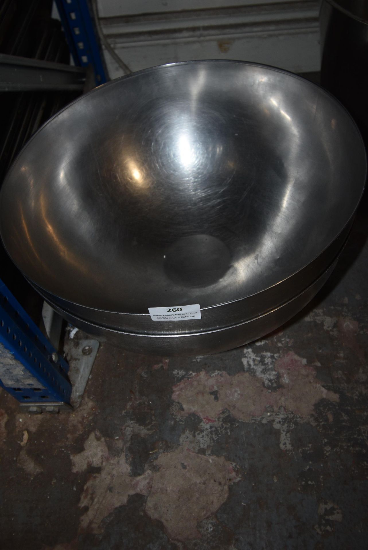 Two Stainless Steel Bowls